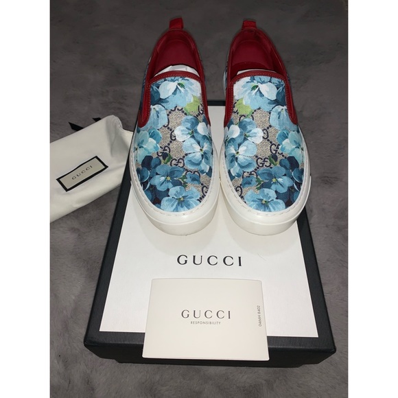 Gucci Shoes - SOLD! ✨GUCCI Supreme Bloom Slip On Sneakers